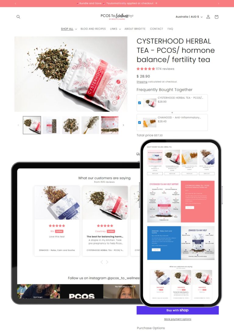 Hormone Balance Tea Store