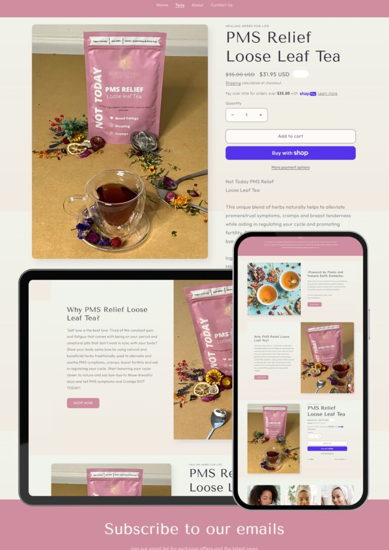 Herbal Wellness Tea Store