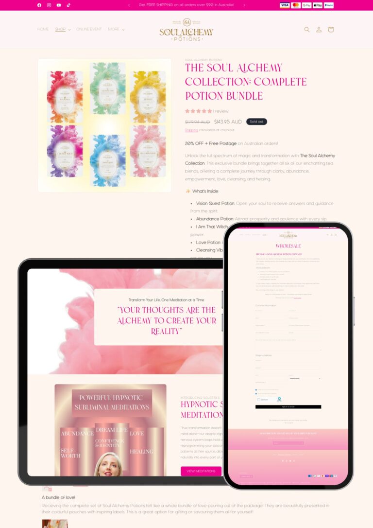Spiritual Wellness Tea & Community Store
